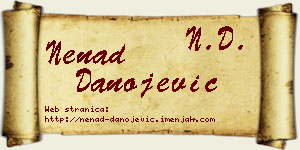 Nenad Danojević vizit kartica
